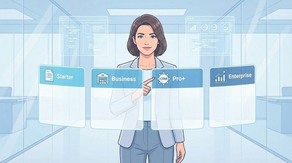 erp systeem pakketten